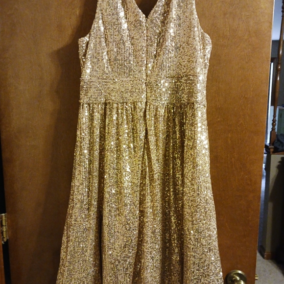 Sequin Midi Dress - Picture 2 of 3